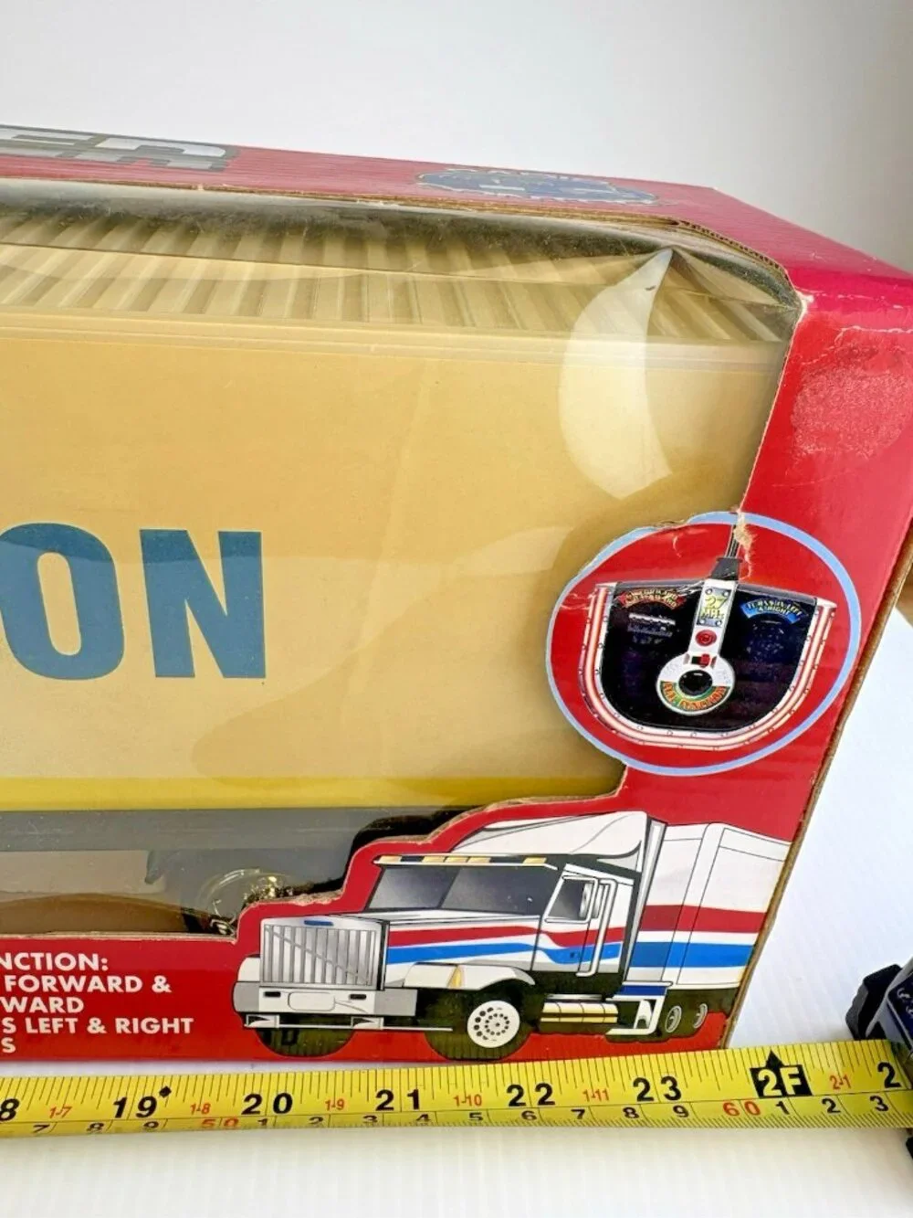 Vtg NIB Power Transporter Food Lion Truck Remote Control R/C 18 Wheeler Semi 24